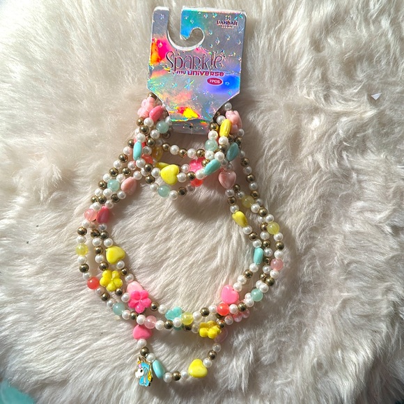 🦄✨💕 3pc NECKLACE & BRACELET set (NWT) - Picture 1 of 2